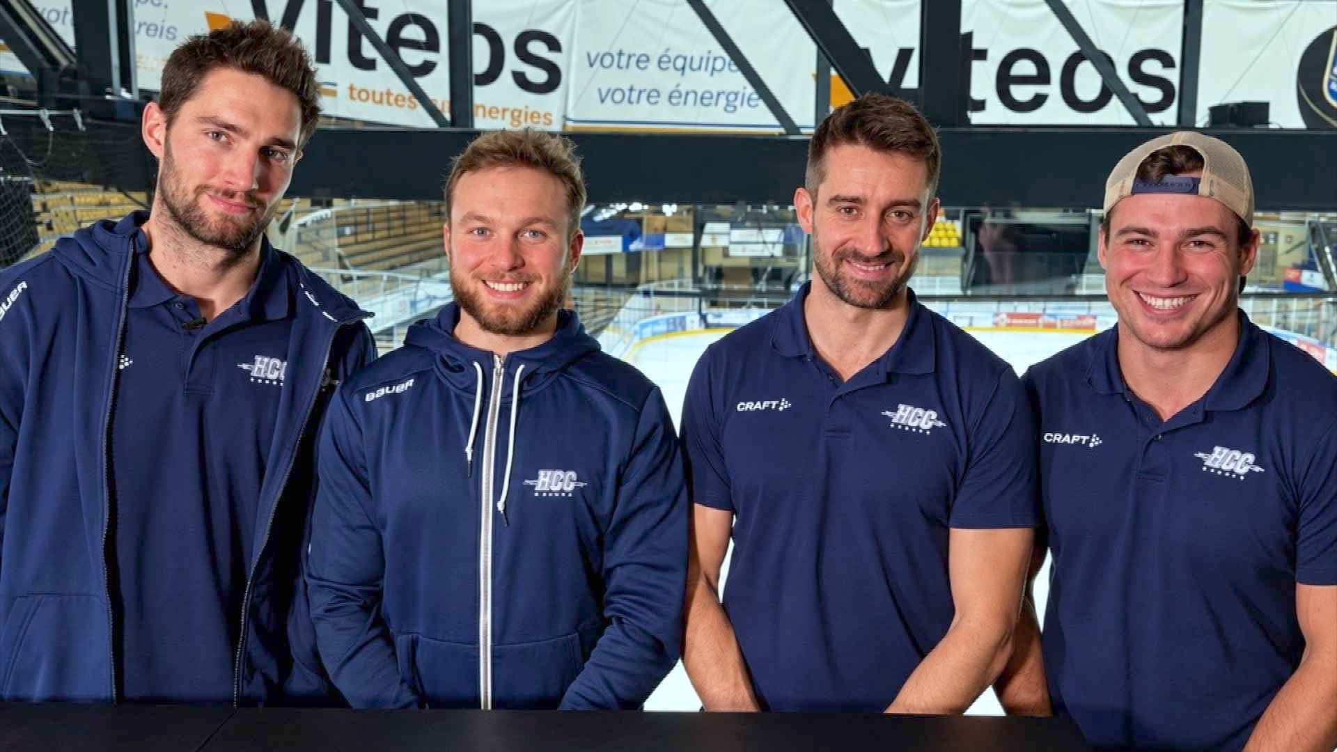 Aux Mélèzes avec Thibault Frossard, Kevin Bozon, Gilian Kohler et Bastien Pouilly