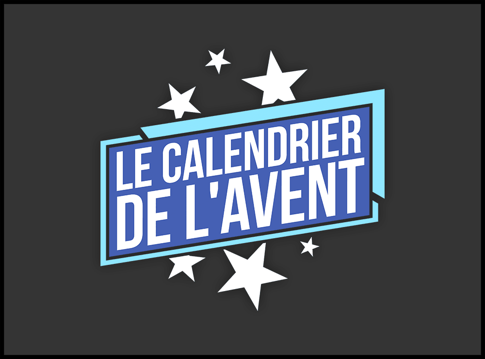 Badge de l'émission Calendrier de l'Avent - Canal Alpha