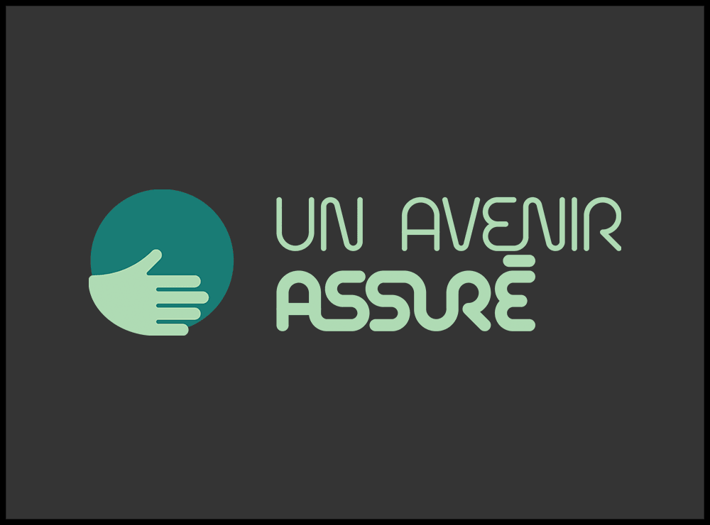 Badge de l'émission Un Avenir Assuré - Canal Alpha